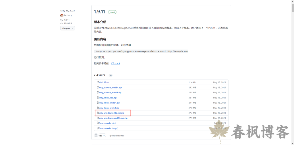 图片[1]-windows安装xray-春枫博客