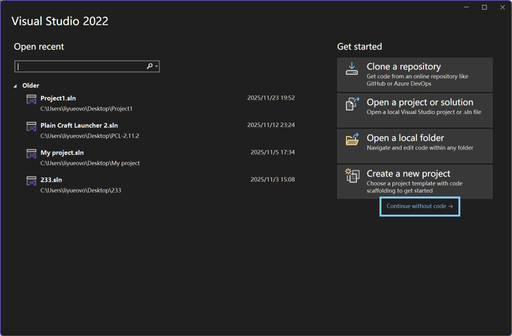 图片[1]-再VisualStudio2022设置中文